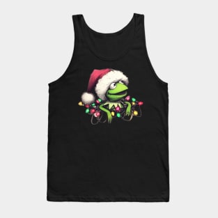 Muppets Christmas Kermit the Frog Tank Top